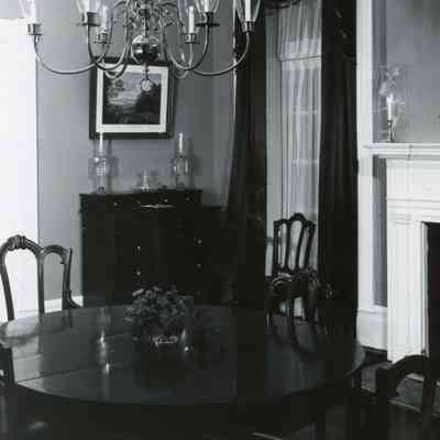 Maizeland - Close up of dining room - 1966
