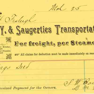 The N.Y. & Saugerties Transportation Co., 1886