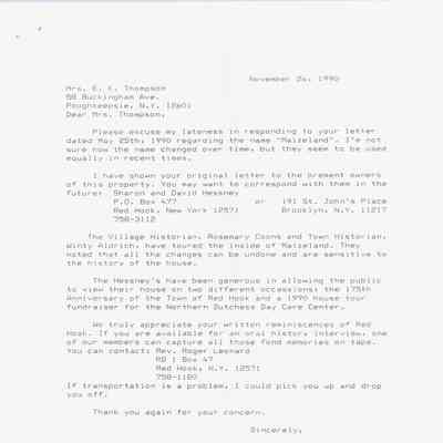 Letters 1989-1990