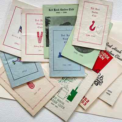RH Garden Club Annual Meeting Booklets