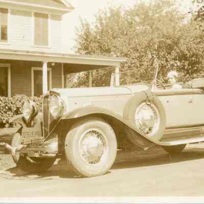 Lillian Griffing in Studebaker