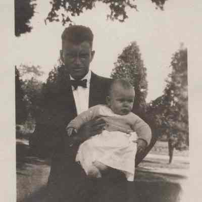 G. Gordon Mead Sr. and Gordon Mead Jr. 1921