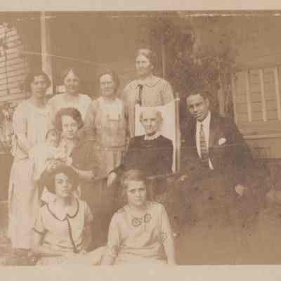 Jennie Elmore in a group