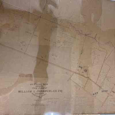 1876, William L. Chamberlain Farm Survey