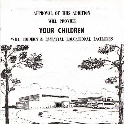 Germantown School Addition Brochure