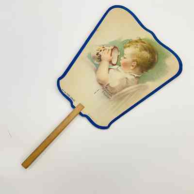 Paper Fan, Wildey Insurance Ad