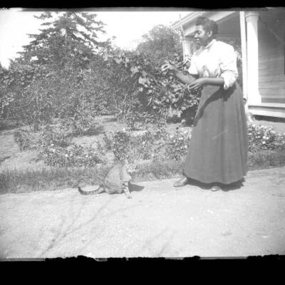 Lena and Cat Aug. 1899