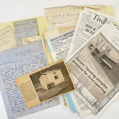 Misc Documents collected by Rev. Lindsley