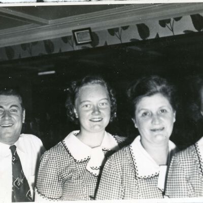 Waitresses and staff at Red Hook Hotel