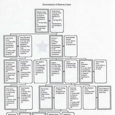 Losee Family genealogy