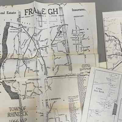 Fraleigh Insurance Map and other photocopies of local maps
