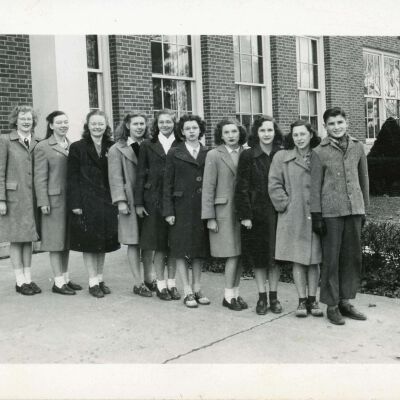 M. Doty and schoolmates