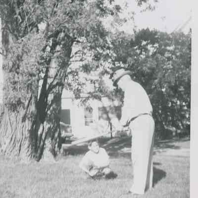 William Redder and grandson, Pete