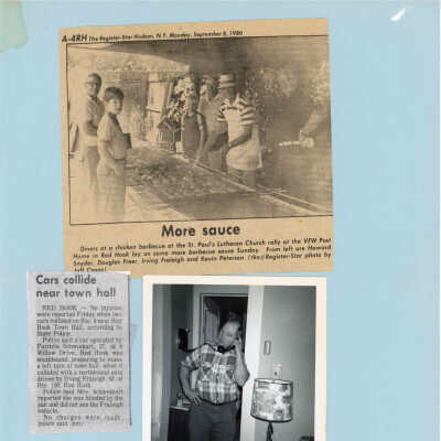 Clippings about Lutheran church involvement, 1970s