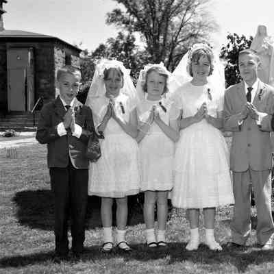 St. Sylvia's Church in Tivoli, First Communion 1963