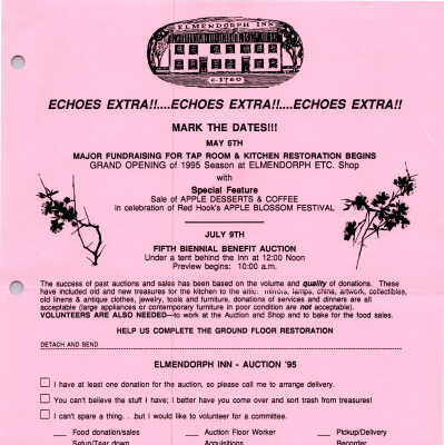FOE flyer, 1995