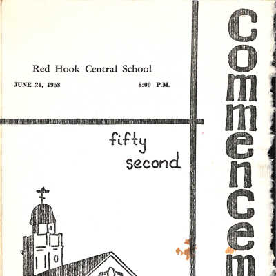1958 RHCS Commencement Program