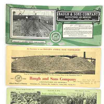 Advertising Cards for Agriculture