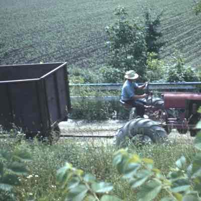 Hauling Grass Silage
