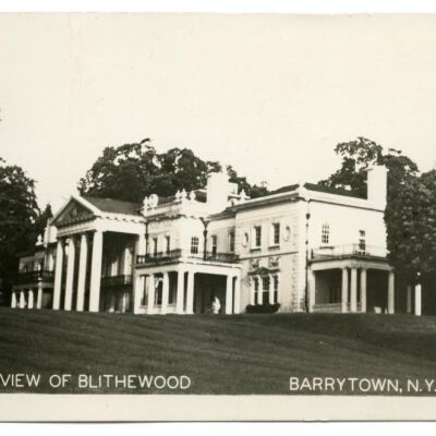 View of Blithewood, Annandale, NY