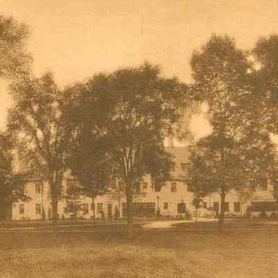 Robbins House, Ward Manor from the East