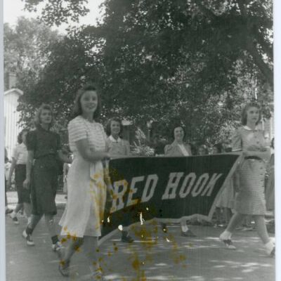 Parade for Red Hook school centralization, 1937