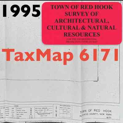 1995 Town of Red Hook Survey - Tax Map 6171 - Notebook 1