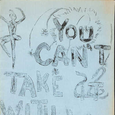 You Can't Take It With You - Program