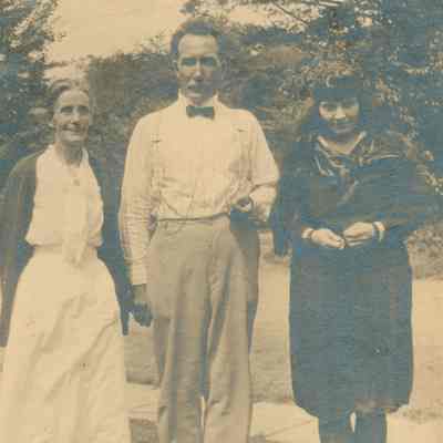 Estelle Minkler, David Minkler, Edna Minkler