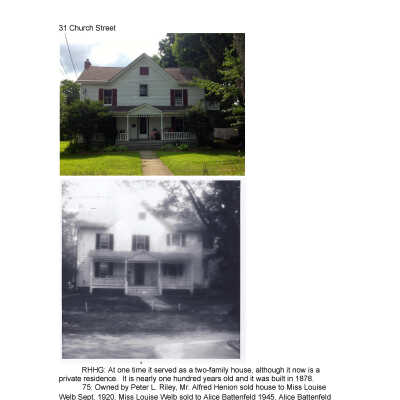 31 Church St. - Property Summary