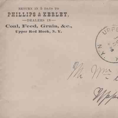 Phillips & Kerley Envelope and Receipt
