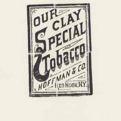 Hoffman Tobacco Artwork - Clay Special Tobacco