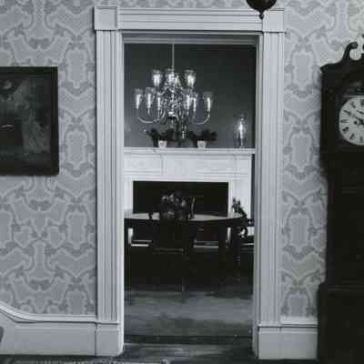 Maizeland - Hall looking into dining room - 1966