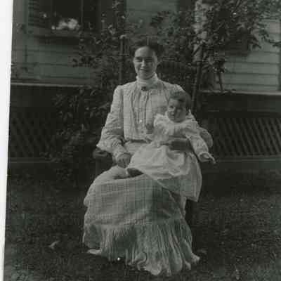 Mrs. Stall and baby Edith