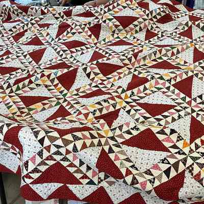 Alida E. (Teator) Cotting Quilt, 1876