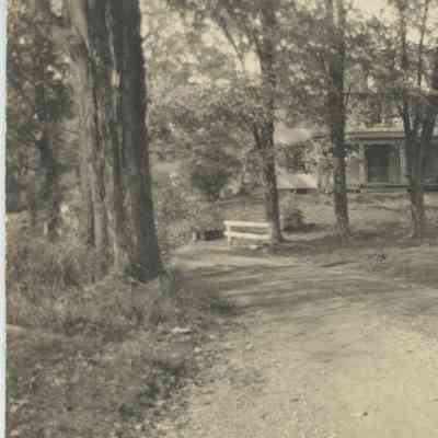 Landscape around 161 Crestwood, c. 1940