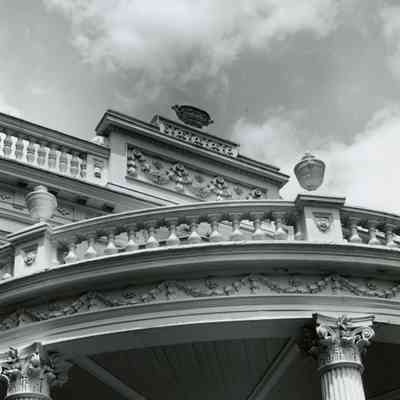 Montgomery Place - Portico Detail - 1966