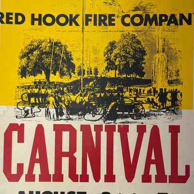 Carnival Poster for Red Hook Fire Company