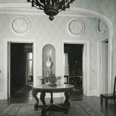 Montgomery Place - Front Hall - 1966