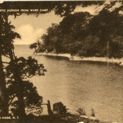 Majestic Hudson River From Ward Camp