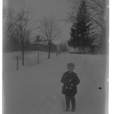 Melvin Ham as little boy