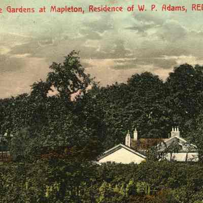 The Gardens at Mapleton, Residence of W.P. Adams, Red Hook, N.Y.