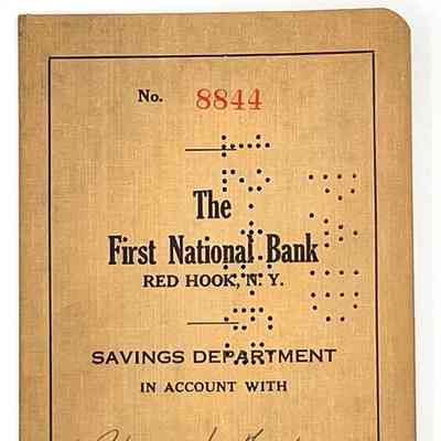 Bank Book of Robert Teator