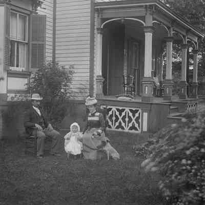 Neighbors - George Clum & family