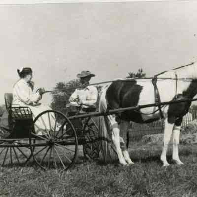 Ethel Gallagher at the Red Hook Horse Show