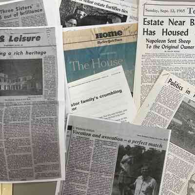 Clippings about Rokeby and its people