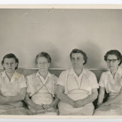 Red Hook Central School kitchen staff