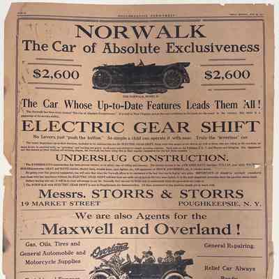 1914 Norwalk Auto Newspaper Ad