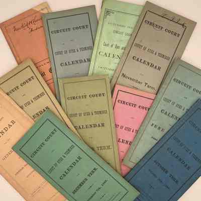 Circuit Court Calendars