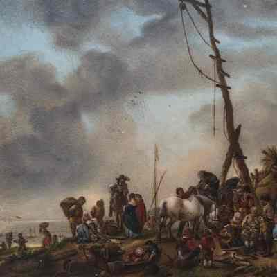 Miniature after Philips Wouwerman